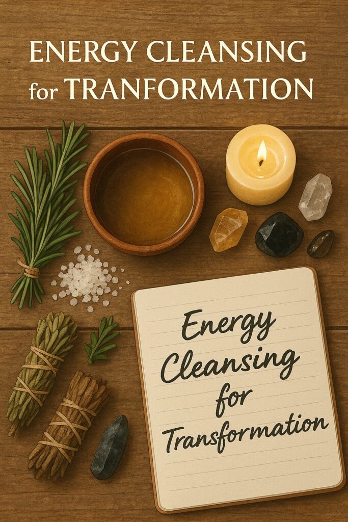 energy cleansing for transformation – tools for spiritual purification