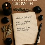 shadow work in spiritual growth – woman between light and shadow